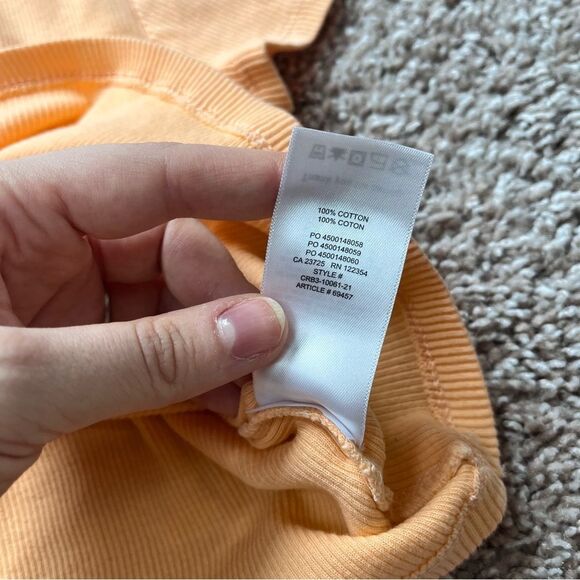 Aritzia TNA Ribbed Baby Tee - Picture 3 of 7